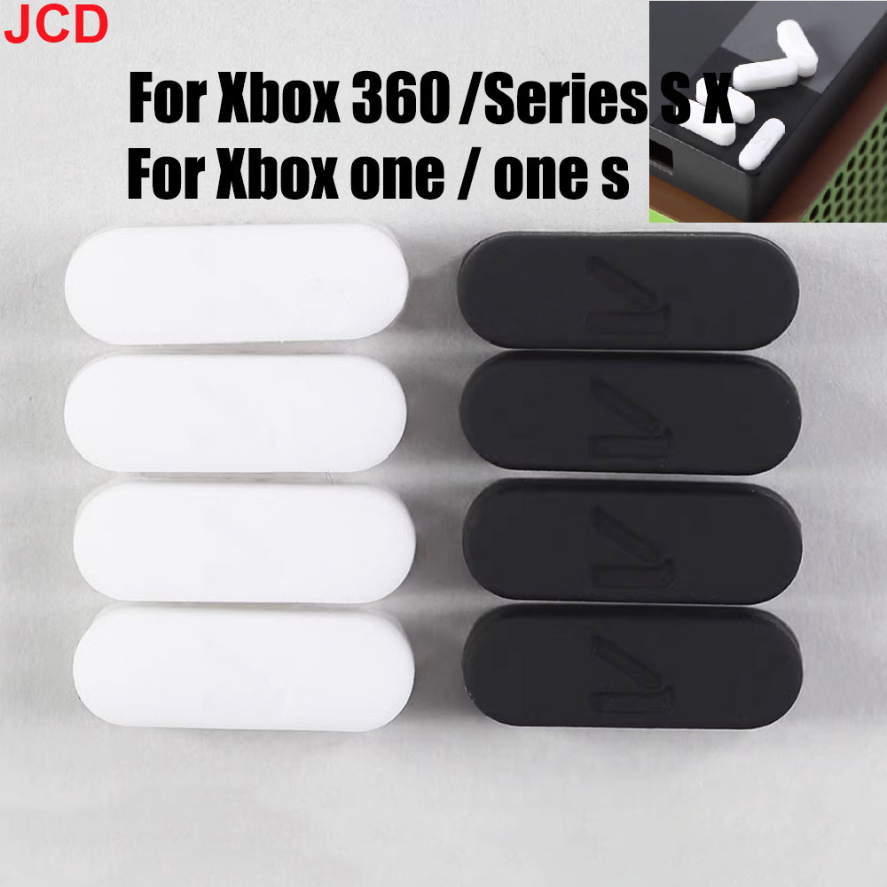 Gaming Console Xbox Series S - JCD-Pieds en caoutchouc anti-ald, boîtier mince,