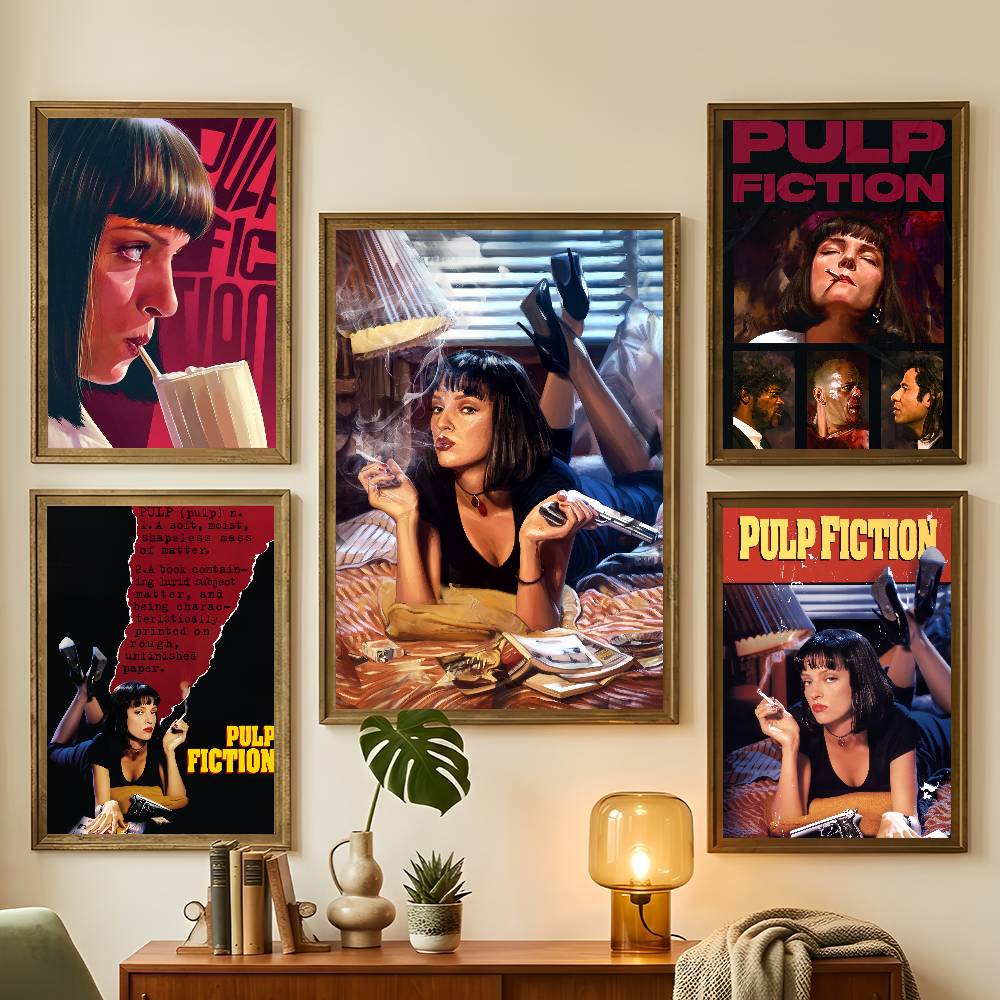 Gaming Console Room - Affiche de film Pulp Fiction pour