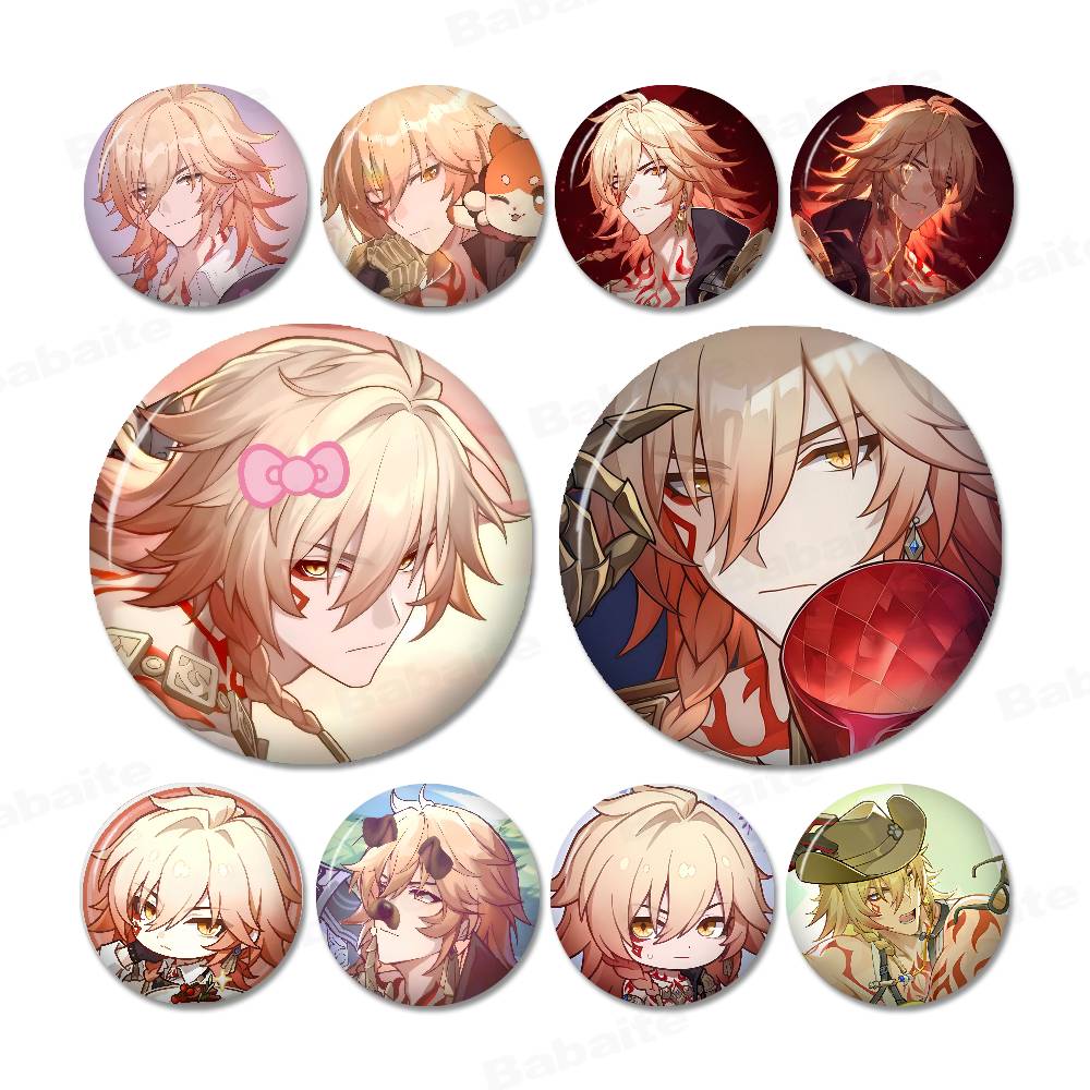 Gaming Console Buttons - Broches Honkai Star Rail Mydei, nouvelles,