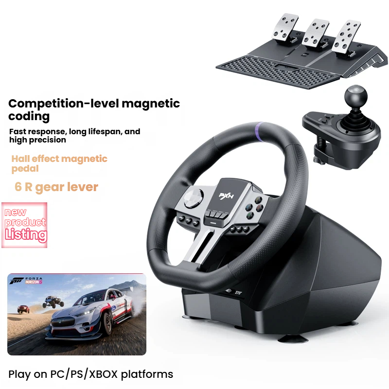 Steering Wheel Gaming - Volant de jeu V9 Gen2 pour
