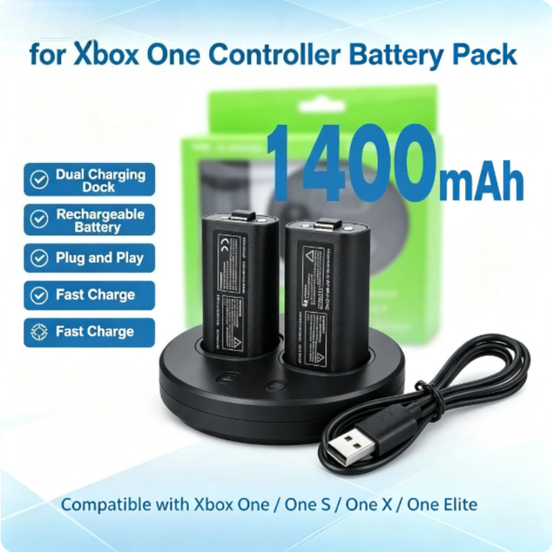 Gaming Console Xbox Series S - Batterie intégrée pour manette Xbox Series