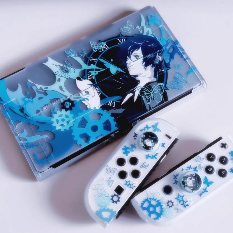 Gaming Console With Games - Étui semi-transparent tendance Persona 3 Makoto