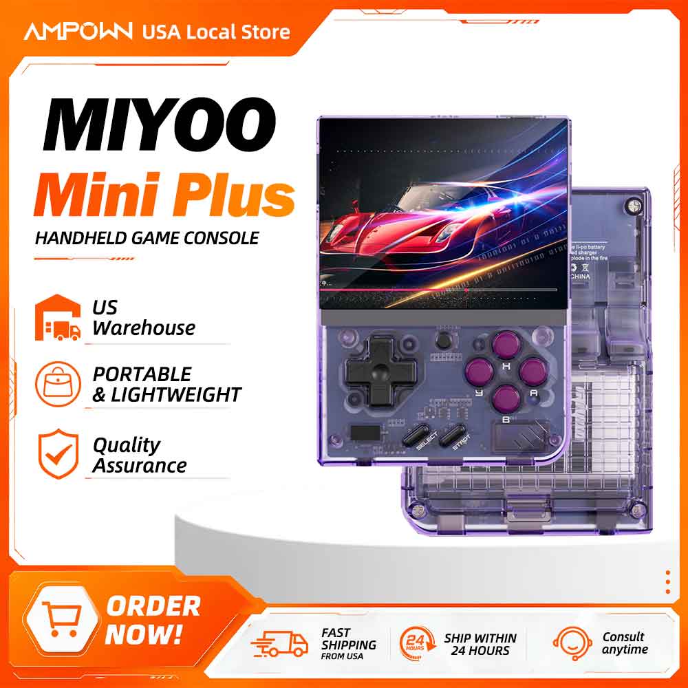 Gaming Console Types - Console de jeu portable rétro Miyoo
