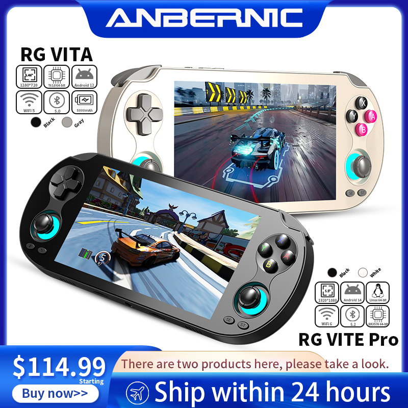 Gaming Console Types - Console de jeu portable ANBERNIC RG