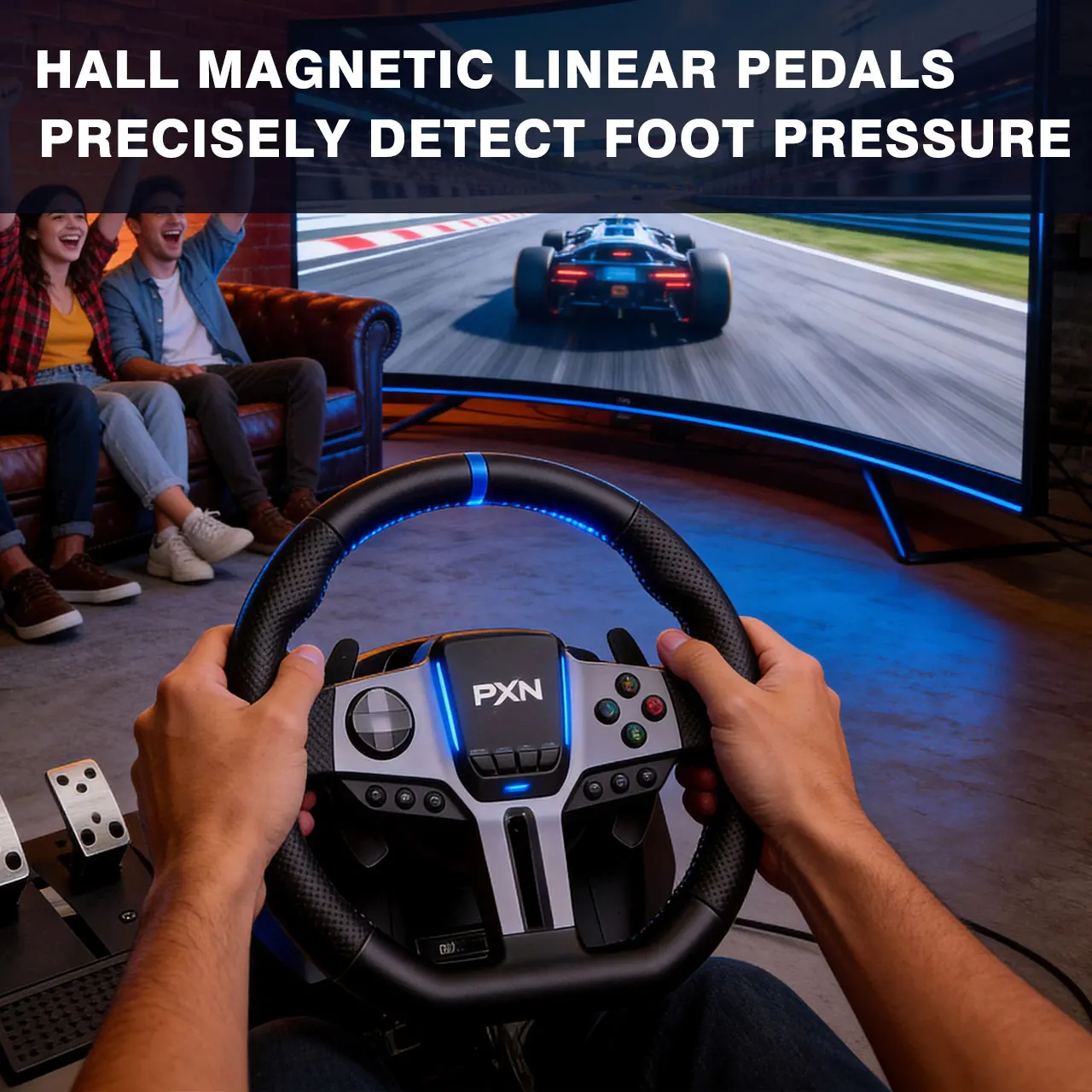 Volant de course PXN V9 Gen2 2 - Steering Wheel Gaming avis et prix