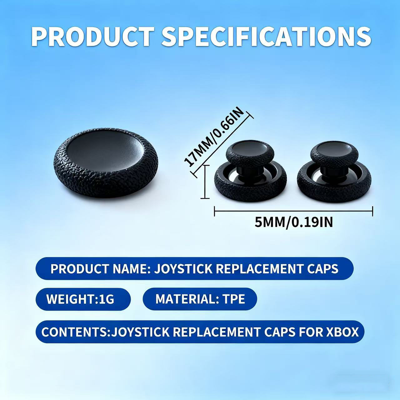 20 pièces de capuchons de mane - Thumb Grip Joystick avis et prix
