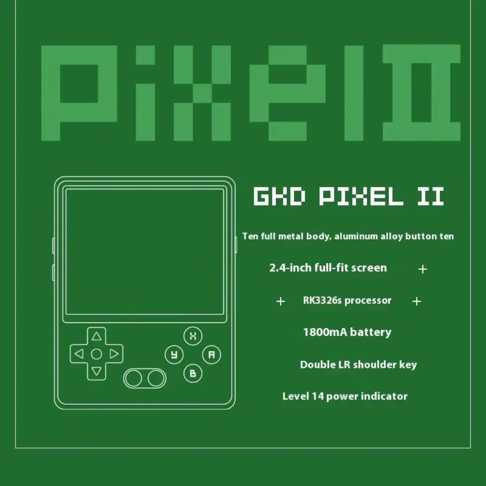 Jeux 2025 GKD Pixel 2 Console  - Gaming Console Under 5000 avis et prix