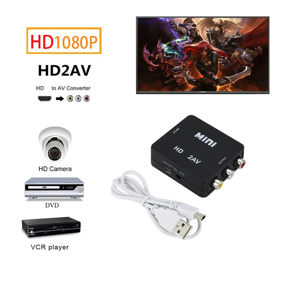 Boîtier convertisseur HDTV RCA - Gaming Console Box avis et prix