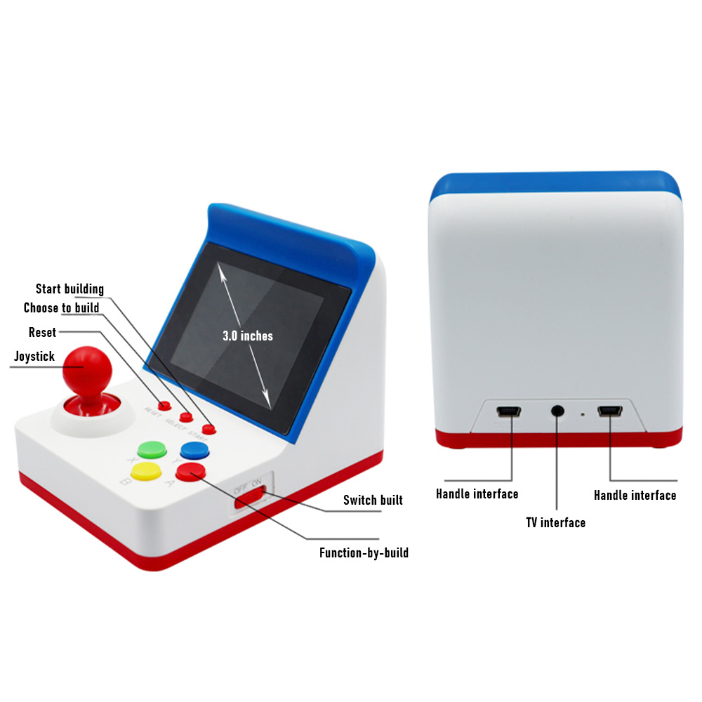 Mini station d'arcade portable - Gaming Console With Games avis et prix