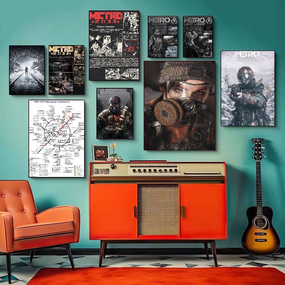 Affiche de jeu vidéo 4A Metro  - Gaming Console Room avis et prix