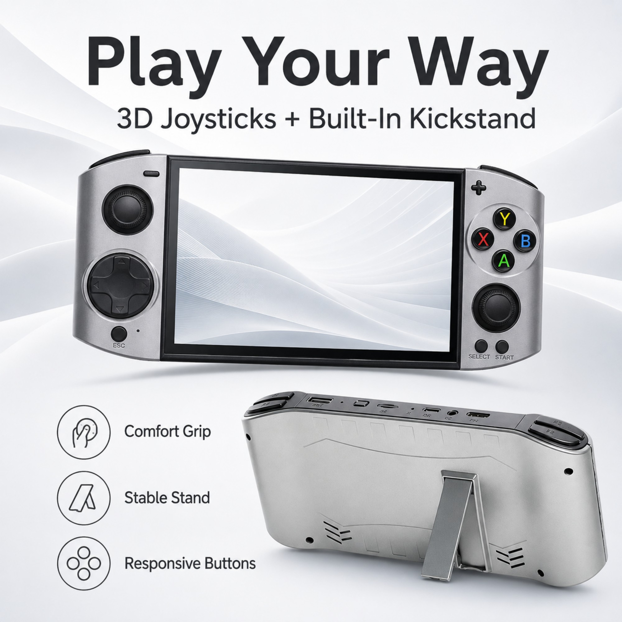 Console de jeu portable OLED 0 - Gaming Console Types avis et prix