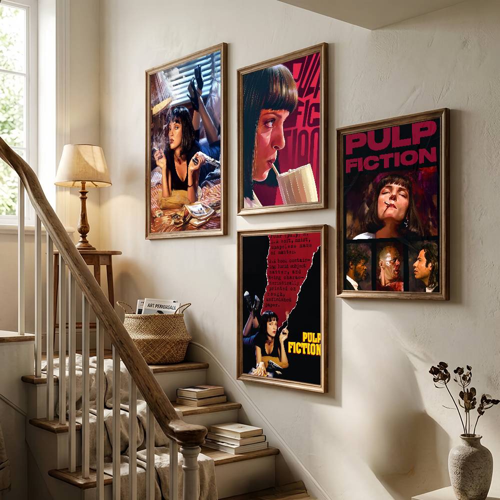 Affiche de film Pulp Fiction p - Gaming Console Room avis et prix