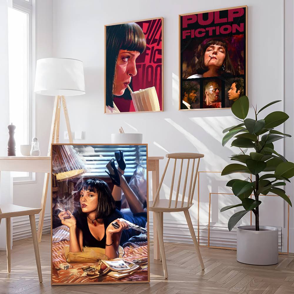 Affiche de film Pulp Fiction p - Gaming Console Room avis et prix