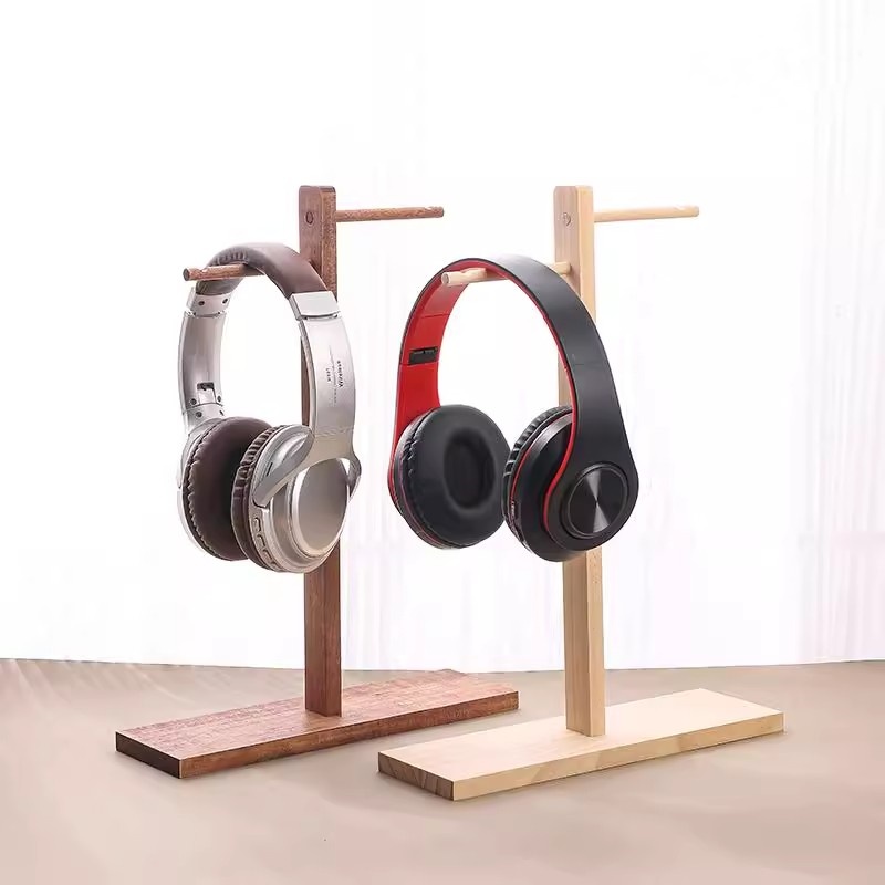 Support d'écouteurs en bois, p - Gaming Console Room avis et prix