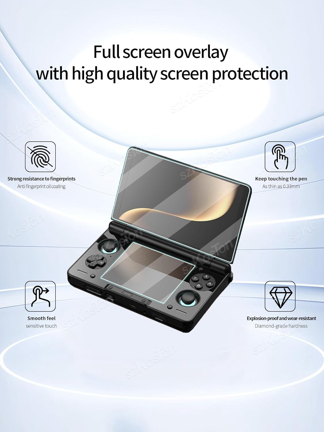 Protecteur d'écran en verre tr - Gaming Console Buttons avis et prix