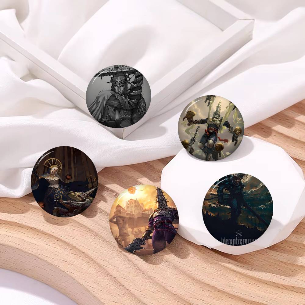 Badge souple Blasphemous Gnarp - Gaming Console Buttons avis et prix