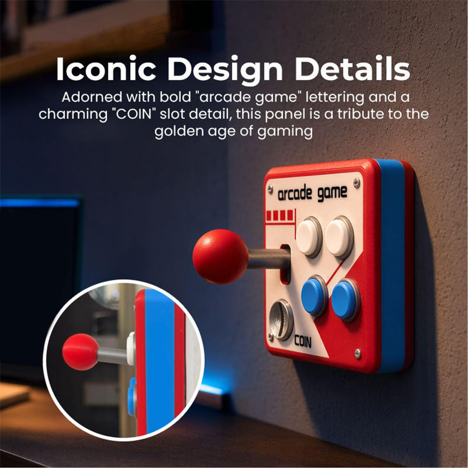 Cache-Interrupteurs Rétro Créa - Gaming Console Room avis et prix
