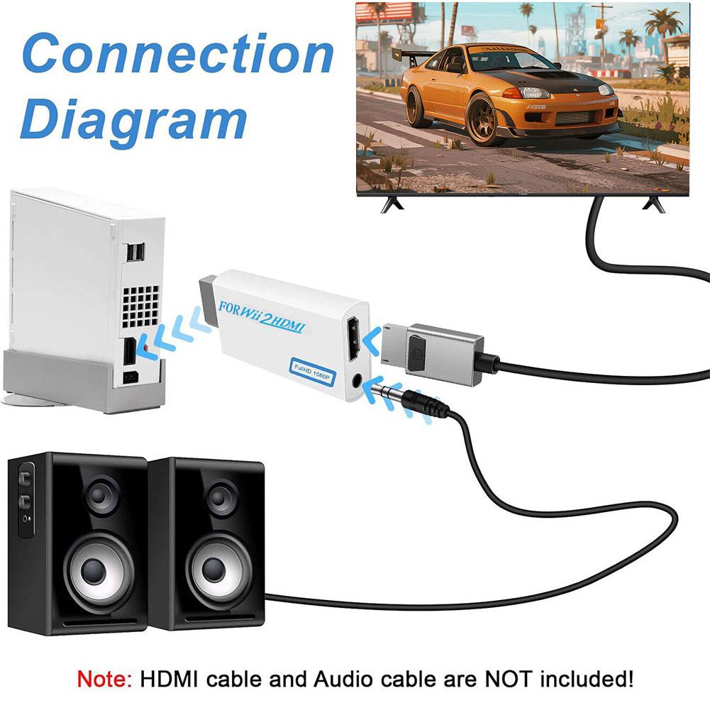Convertisseur Wii vers HDMI, c - Gaming Console Types avis et prix