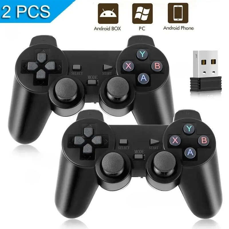 Manette de jeu sans fil USB 2, - Gaming Console Box avis et prix