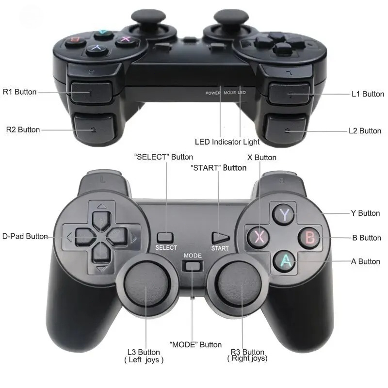 Manette de jeu sans fil USB 2, - Gaming Console Box avis et prix