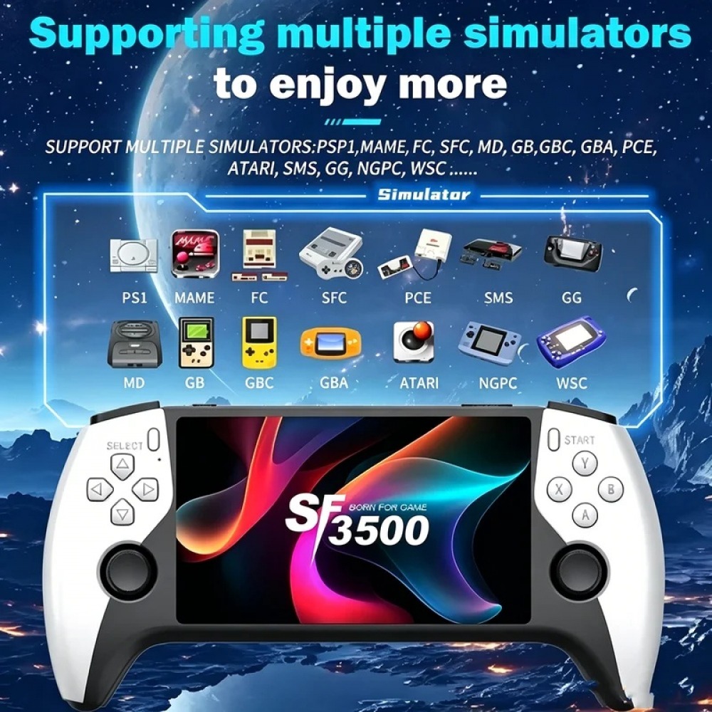 Console de jeu portable SF3500 - Gaming Console Buttons avis et prix